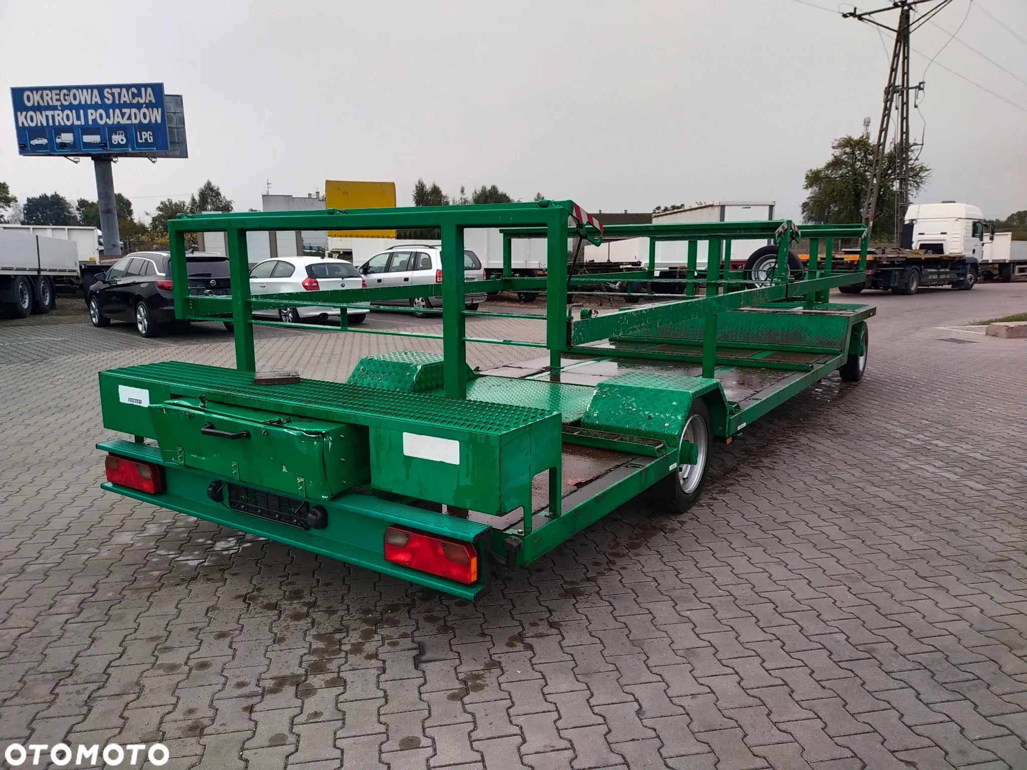 Ackermann Przyczepa do rolnictwa do skrzynio palet do sadownictwa - 5
