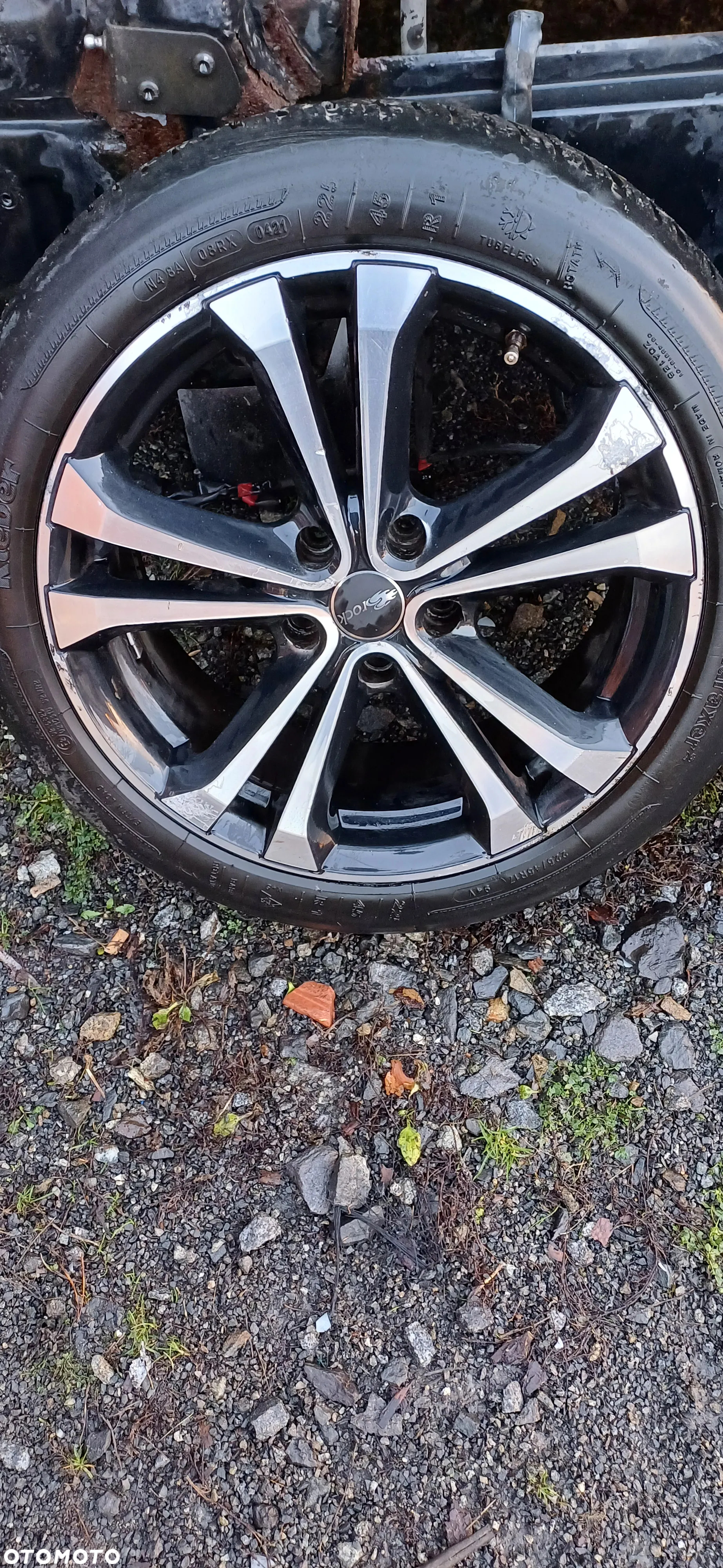 FELGI FELGA KOMPLET 4 SZTUKI BROCK RC17-757 KBA47225 7.5Jx17H2 et35 MERCEDES - 13