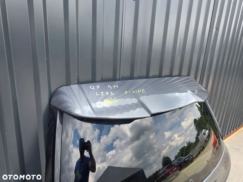 KLAPA TYLNA TYŁ AUDI Q7 4M S LINE LZ7S ORYGINAŁ ! - 4