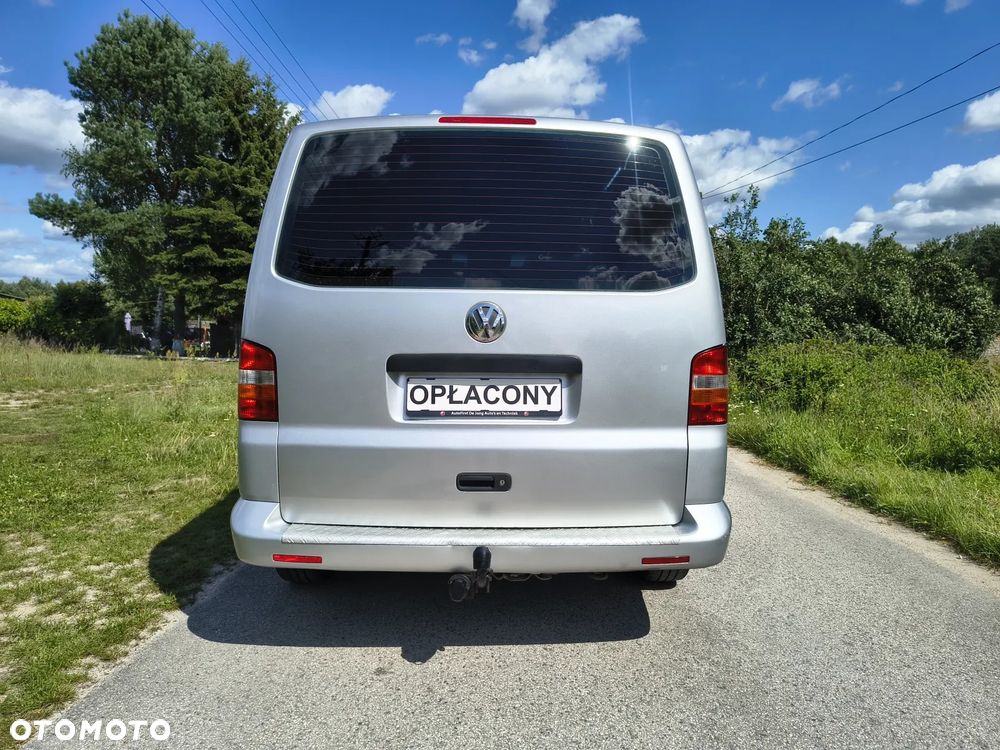 Volkswagen TRANSPORTER T5 Klima Elektryka Tempomat Duże Radio Brygadówka Dubel Kabina Klapa Rury - 5