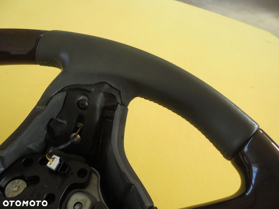 MERCEDES S KLASA W221 KIEROWNICA SIWA SKORA DREWNO - 2