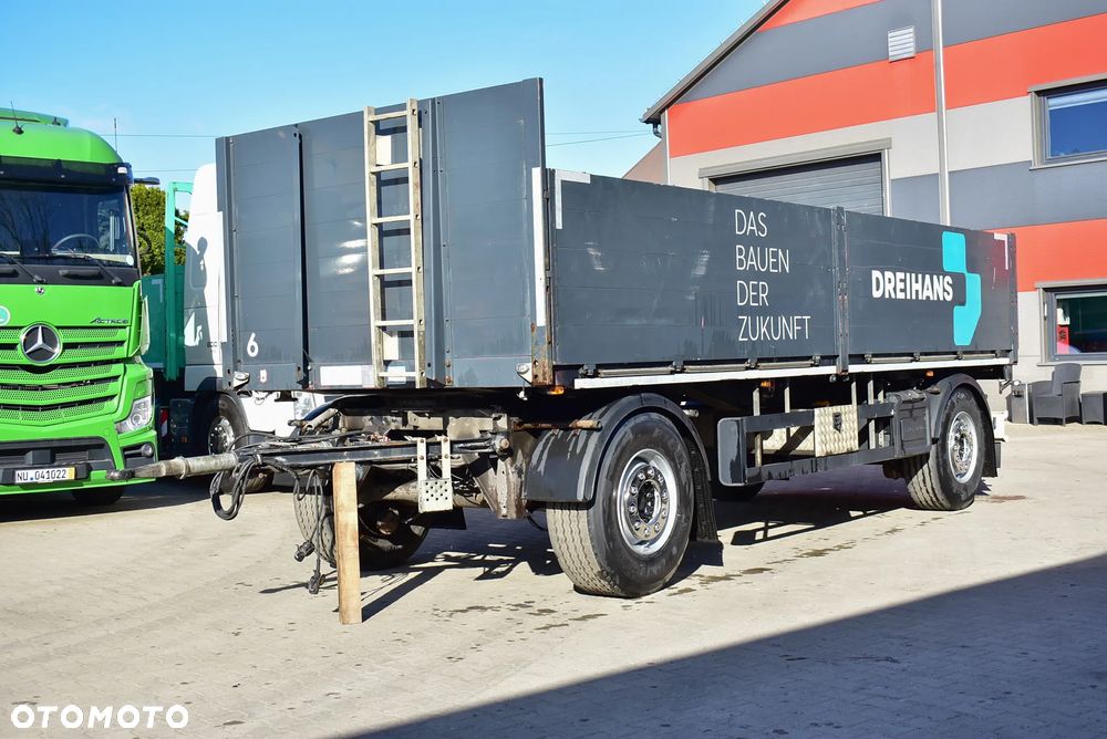 Schwarzmuller Przyczepa budowlana / Osie Mercedes/ Ocynkowana/ Mocna/ Sprowadzona ! - 8