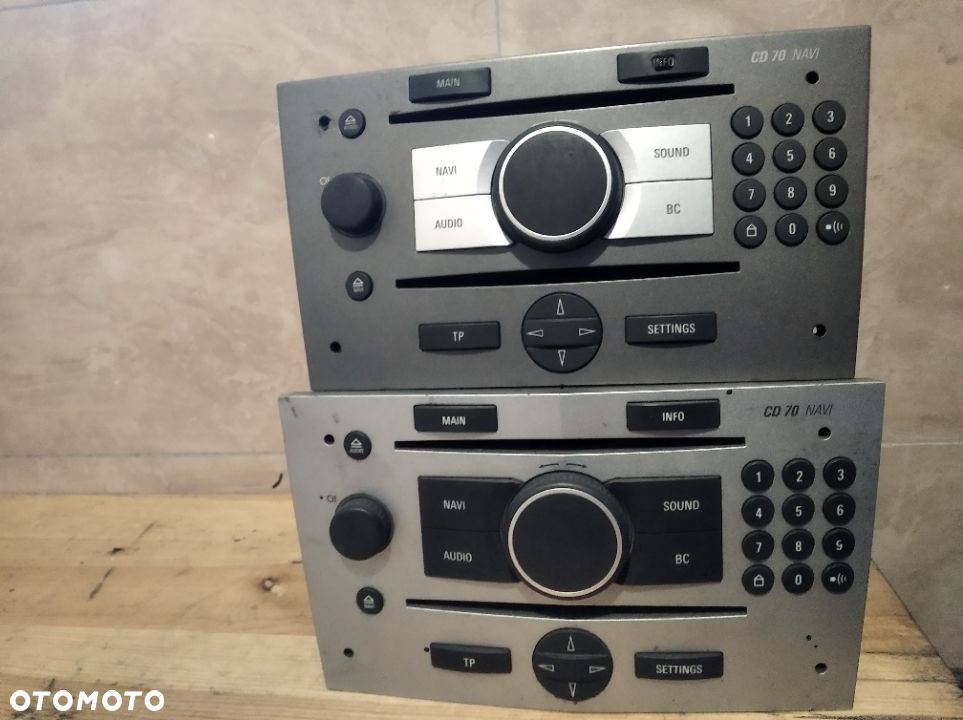 RADIO CD70 NAVI OPEL VECTRA SIGNUM - 1