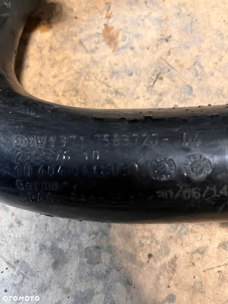 BMW F10 F11 RURA WĄŻ PRZEWÓD POWIETRZA N55 7583726 - 3