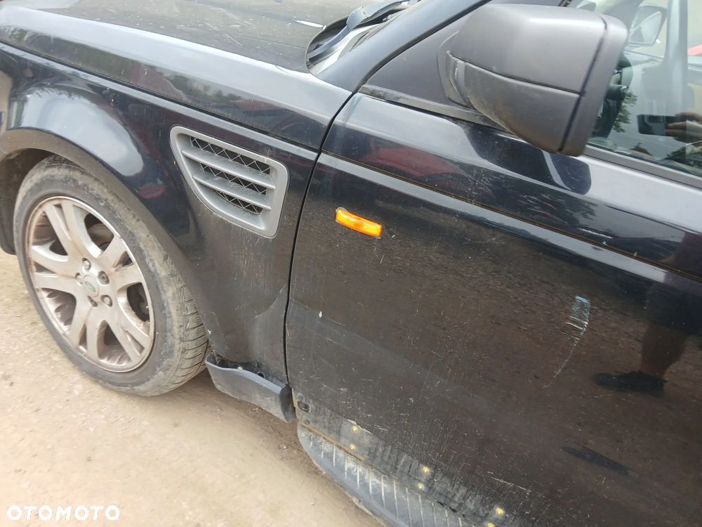 LAND ROVER SPORT L320 JAVA BLACK maska pokrywa silnika klapa bagażnika zderzak lampa reflektor - 11