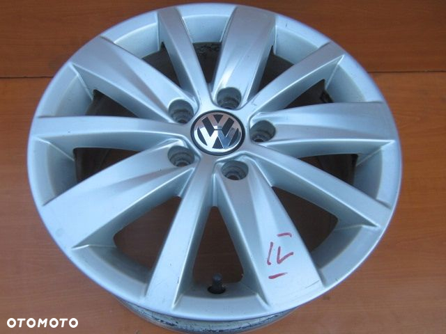 VW PASSAT B7 CC FELGA 7 x 16 ET45 3AA601025 nr1 nr4 stan bdb - 8