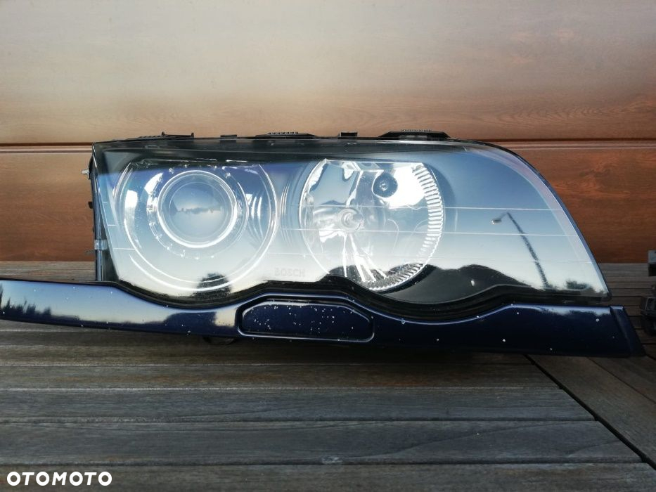 Lampy Xenon BMW E46 sedan przedlift europa, spryskiwacze,listwy KOLORY - 5