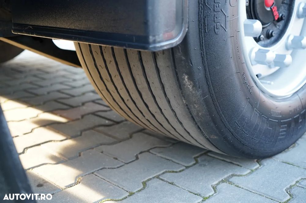 DAF CF 450 / COMBINAȚIE TANDEM / CONTAINER / 120 M3 / TRANSPORTABIL / 4X2 / REMORCA LECI / SAF / PODEA REZISTENTĂ - 24