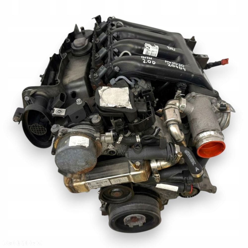 SILNIK M47D20 BMW E90 E91 2.0 D DIESEL 204D4 diesel kompletny 163 444km - 3