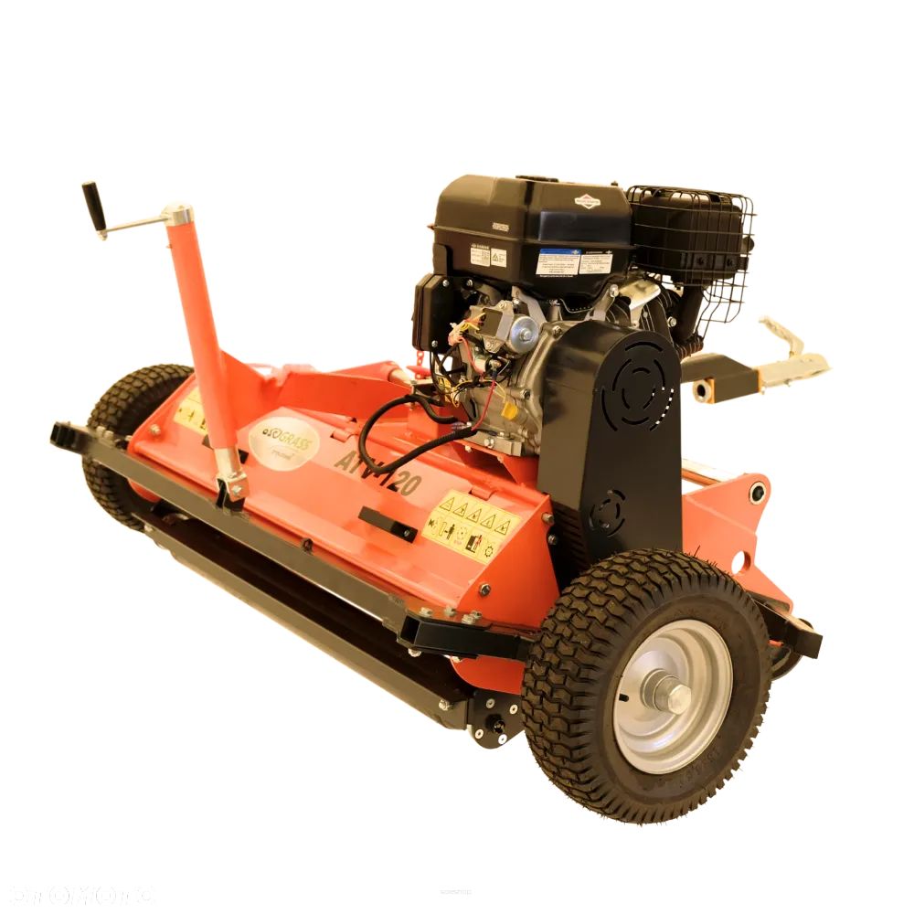 Inny kosiarka bijakowa ATV-AT120 silnik B&S GEOGRASS na hak do Quada - 7