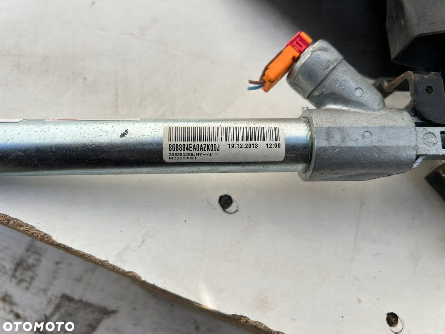 NISSAN QASHQAI J11 3066322 Pas bezpieczeństwa prawy przód - 3