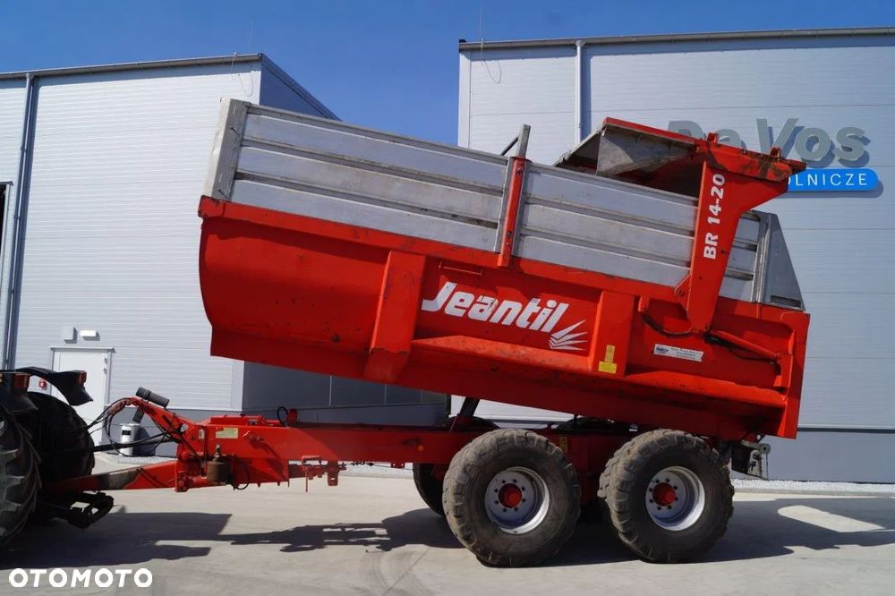 Inny Przyczepa Rolnicza JEANTIL BR 14-20  14 Ton - 4