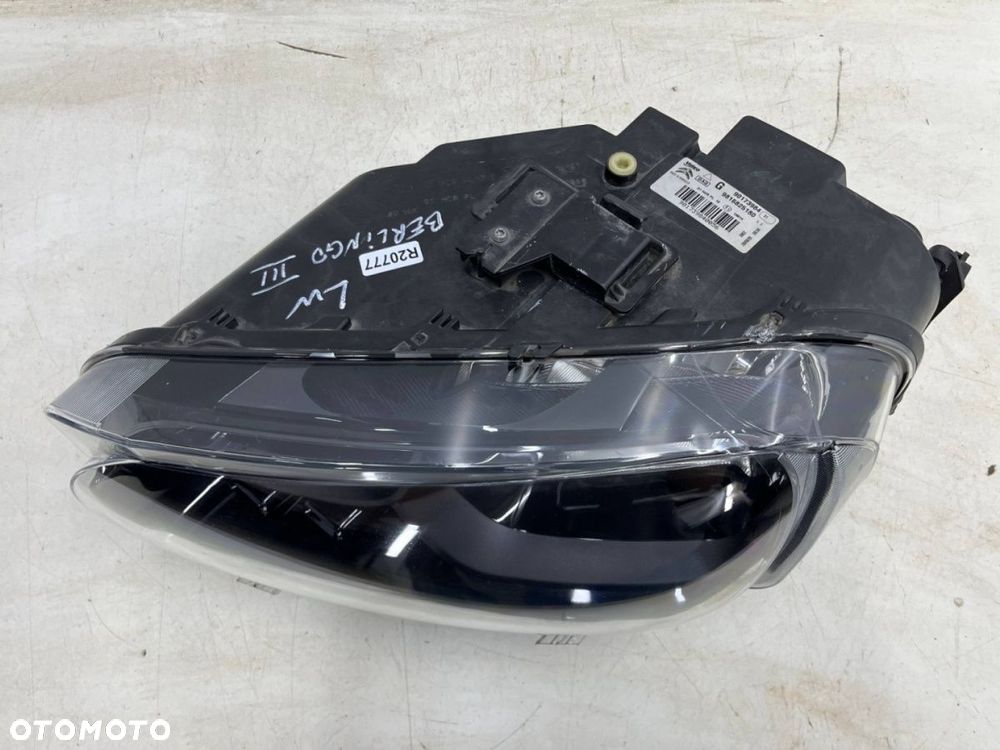 Lampa reflektor Citroen Berlingo III 3 Multispace 18-23r. lewa przednia wersja osobowa lewy przód - 12