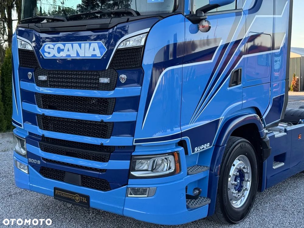 Scania 500 S / ACC / PUSHER / SKRĘTNA OŚ / I-COOL / RETARDER / DUŻA NAVI / VIRTUAL KOKPIT / Z NIEMIEC - 4
