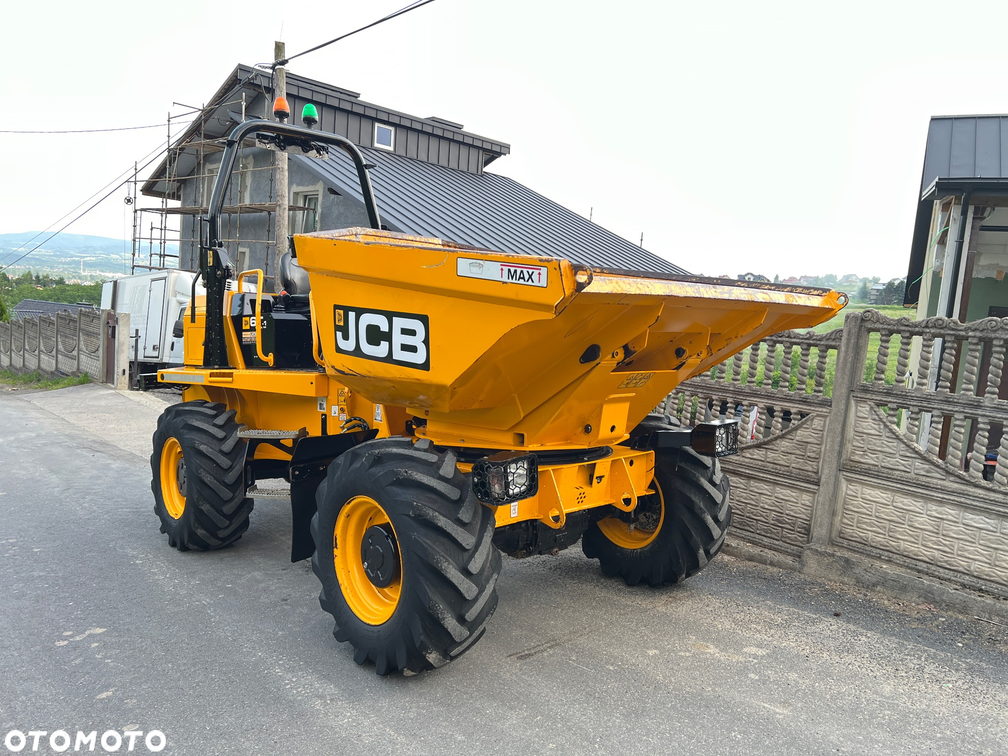 JCB 6T-1 ST * Wozidło Budowlane Obrotowe JCB 6 Ton * JAK NOWE * 1050 Godzin * - 5