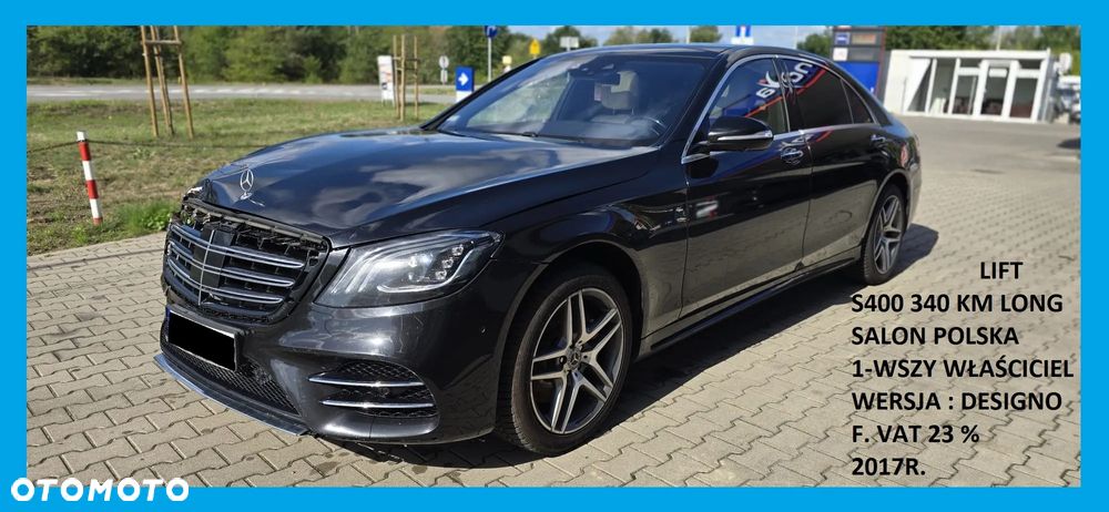 Mercedes-Benz Klasa S 400 d 4-Matic L 9G-TRONIC - 1