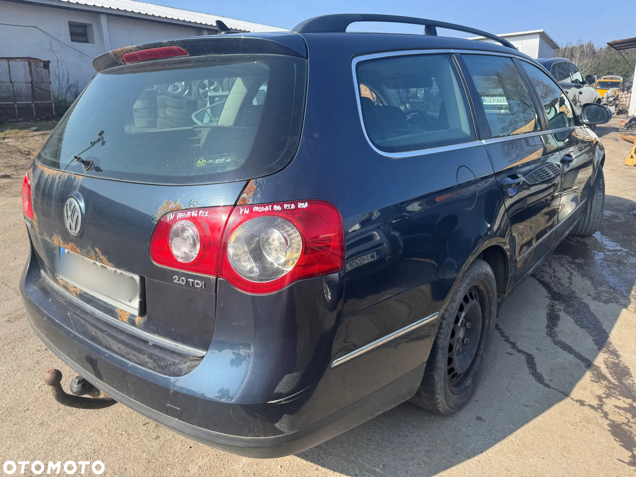 VW PASSAT B6 2006 2.0 TDI LC5F KOMBI AUTOMAT NA CZĘŚCI - 6
