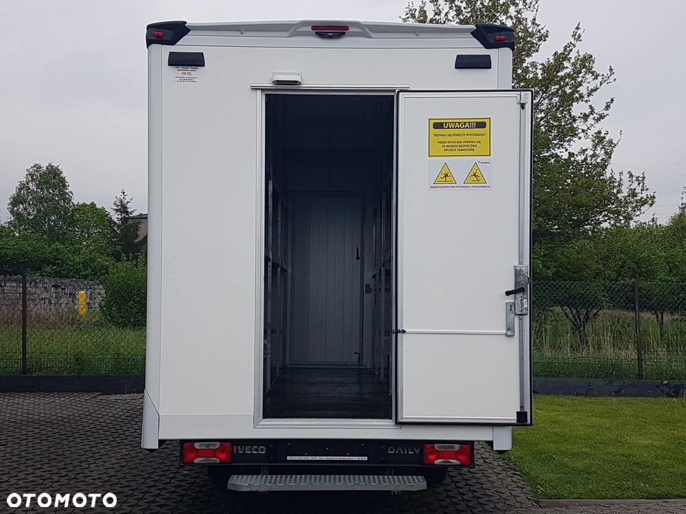 Iveco DAILY KONTENER NISKOPODŁOGOWY 4,44x2,23x2,42 SKLEP FOODTRUCK BAR KLIMA KONIOWÓZ KAMPER - 5