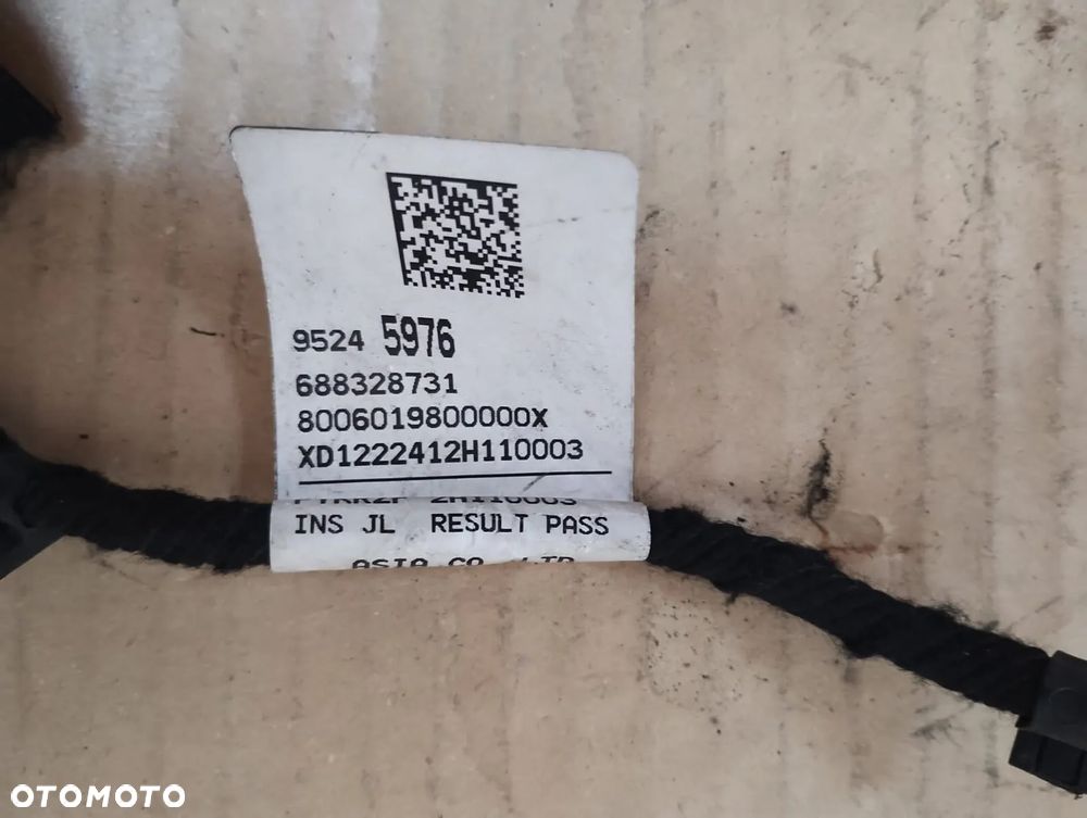 OPEL MOKKA A WIĄZKA CZUJNIKÓW PARKOWANIA PDC PRZÓD 95245976 - 6