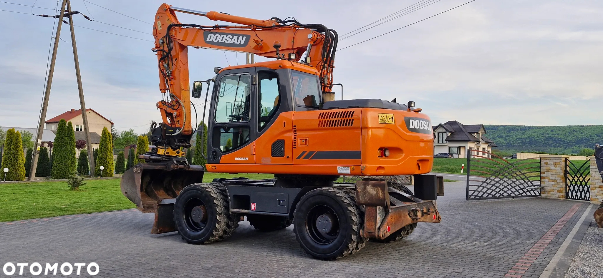 Doosan DX170W/ Rototilit Engcon/ Maszyna sprowadzona/ - 3