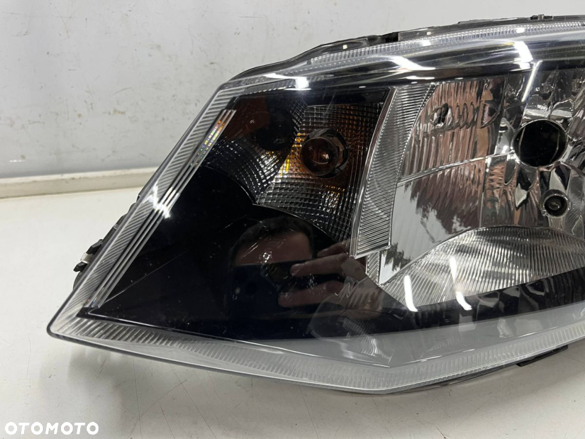 Lampa reflektor Skoda Fabia 3 III 14-18r. lewa przednia zwykła ORYGINAL Europa lewy przód 6v1941015c - 3