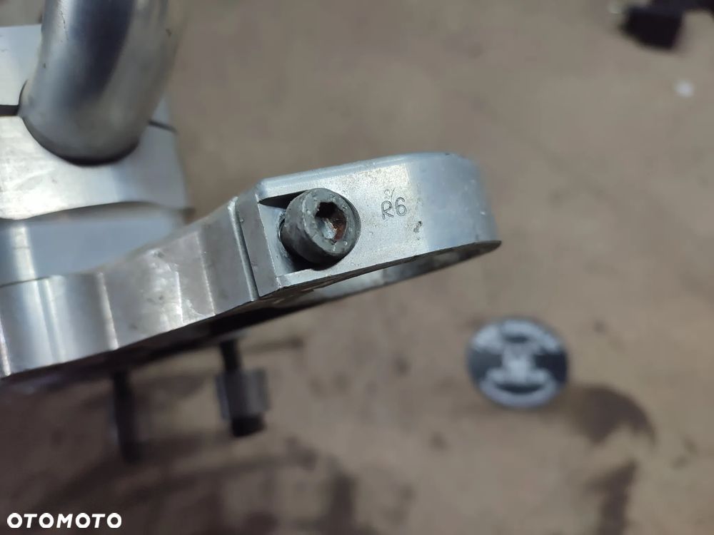 Półka górna, kierownica, risery ABM Yamaha R6 - 6