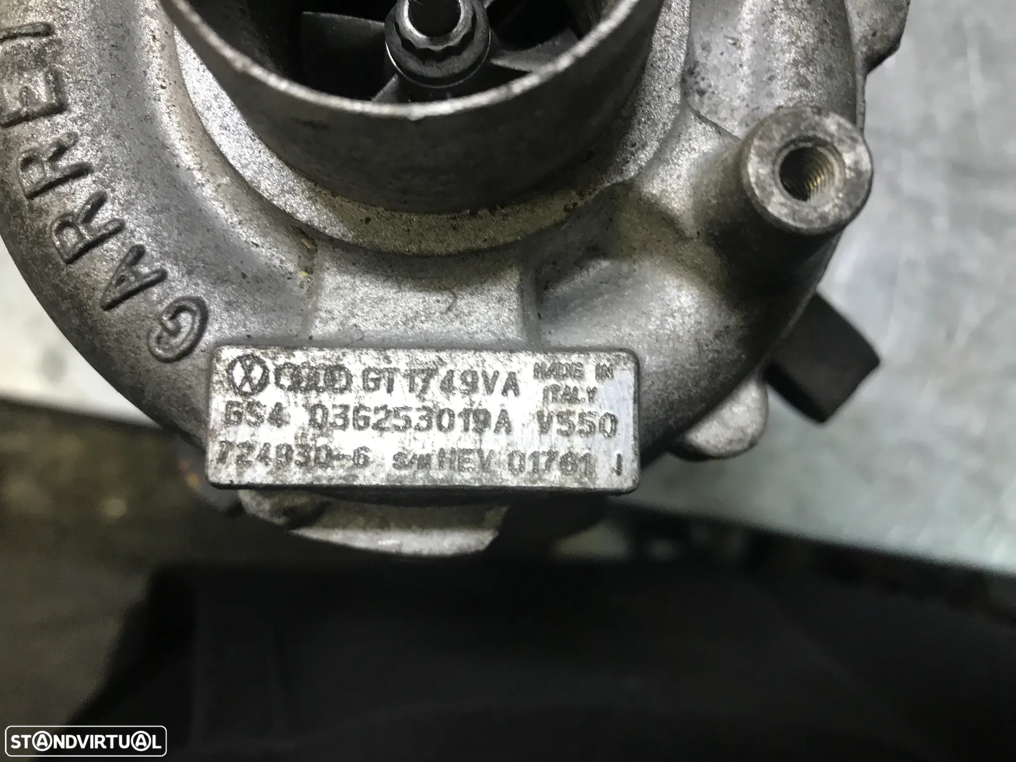 TURBO AUDI A3 8P / GOLF V / TOURAN / SEAT LEON 2.0TDI 16V 140CV GT1749VA 036253019VA - 4