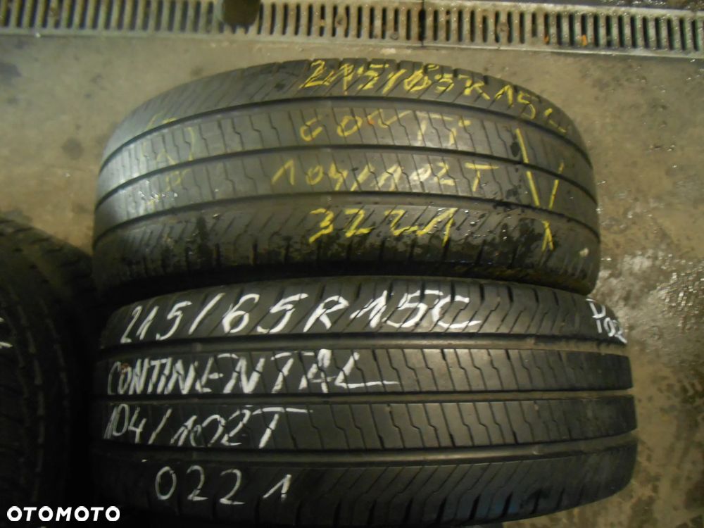 OPONY 215/65R15C CONTINENTAL VAN CONTACT ECO  DOT 3221 8MM - 1