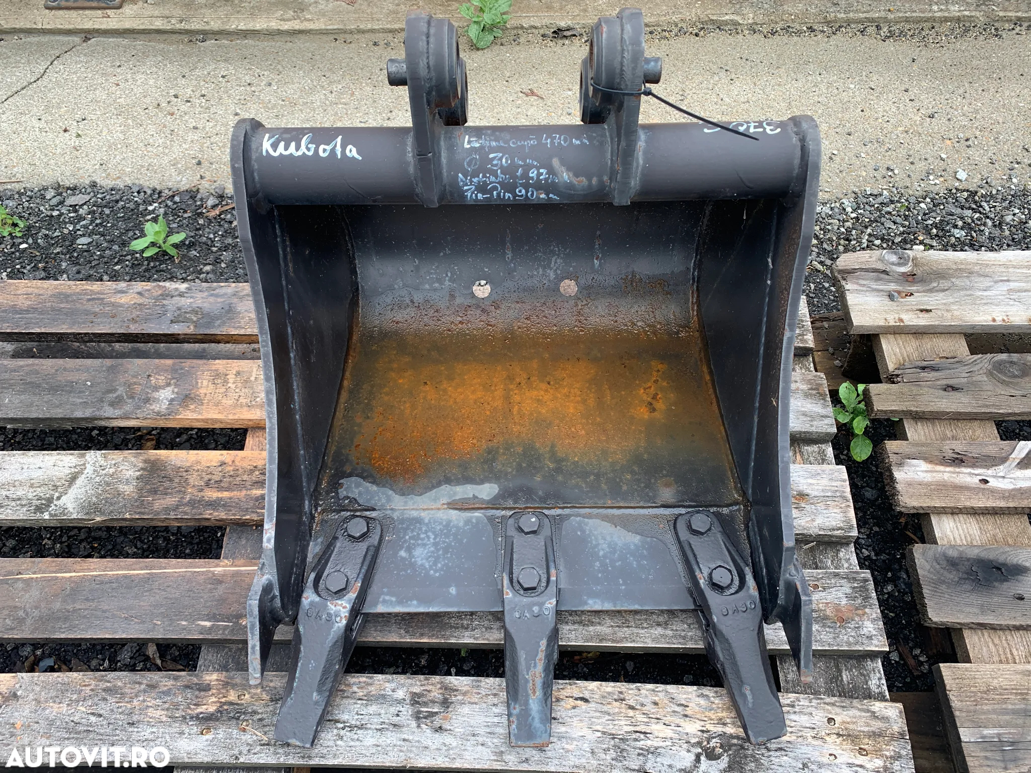 Cupa Sapat Miniexcavator de 2-2.5 Tone, latime de 470 mm - 2