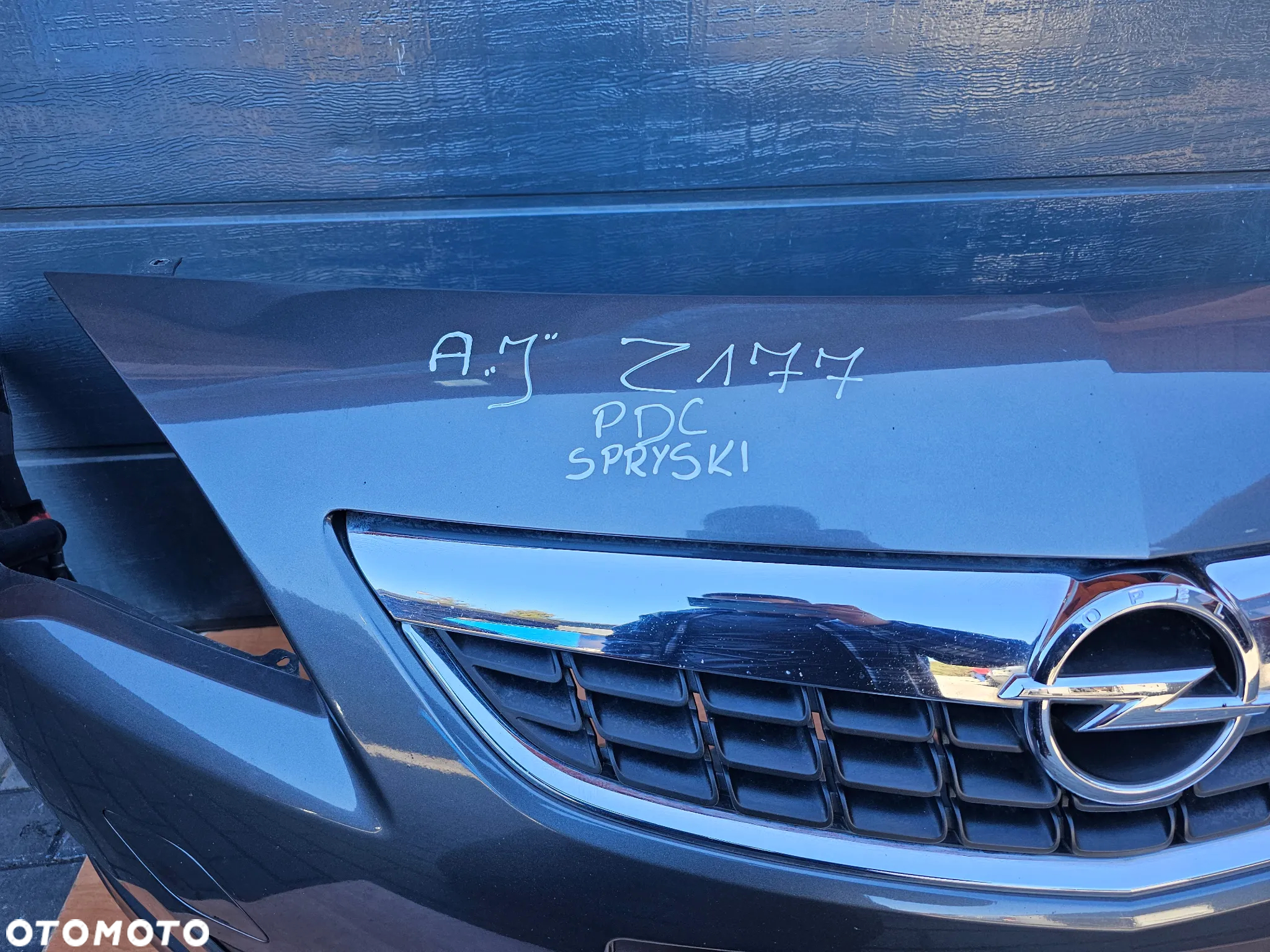ZDERZAK PRZÓD PRZEDNI OPEL ASTRA J Z177 PDC ATRAPA EUROPA SPRYSKI HALOGENY KOMPLETNY PRZED LIFT !SUPER STAN! - 8