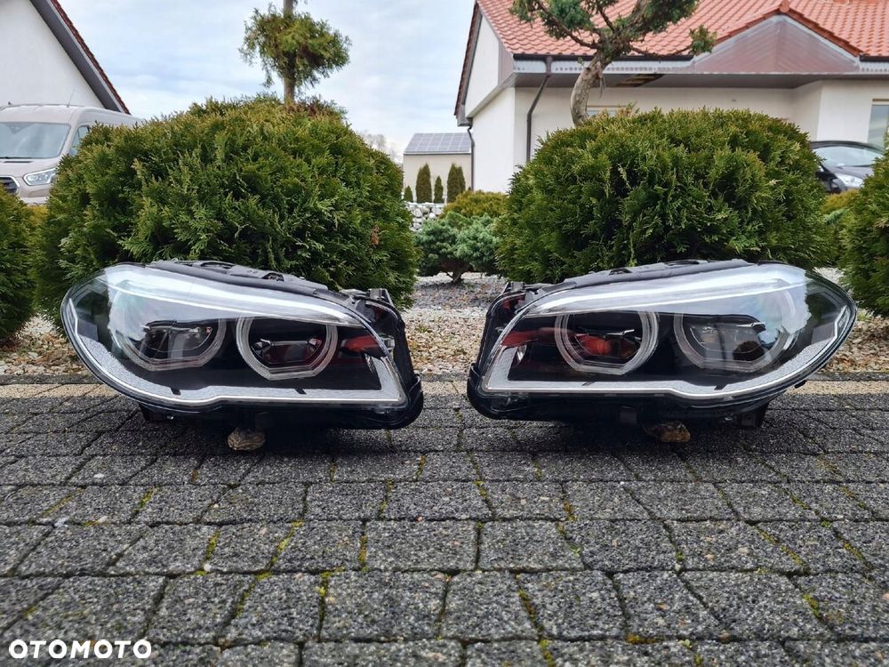 BMW 5 F10 F11 M5 LIFT LCI Lampy przód Full Led Adaptive 7378519-04 7410726-02 OKAZJA - 1
