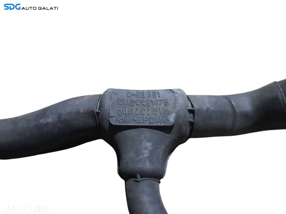 Furtun Conducta Teava Apa Pompa Incalzire Gates Opel Vectra C 2.2 D 2002 - 2008 Cod 24461875 [N2123] - 5
