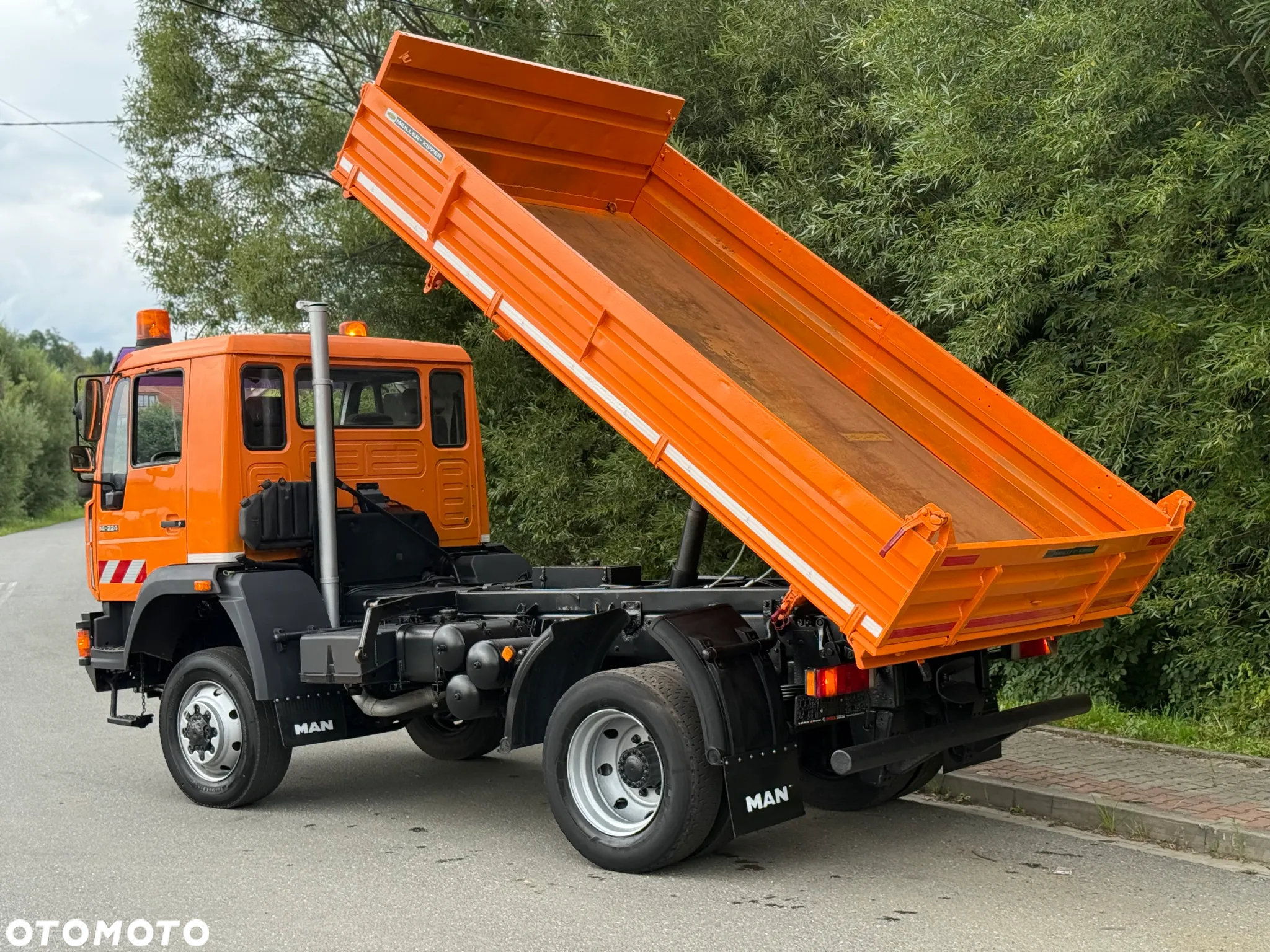 MAN * MAN 14-220 * Kiper Wywrotka Meiller * 4x4 * Zimowe Utrzymanie * Unimog * - 29