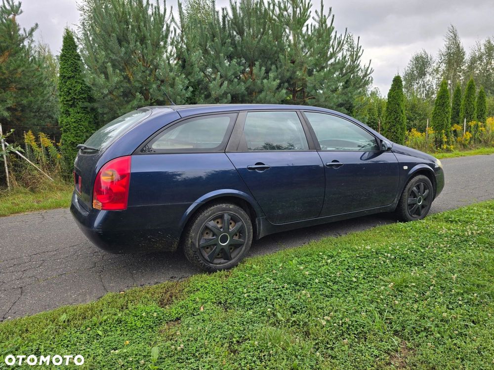 Nissan Primera P12 Kombi podłoga bagażnika wykładzina - 6