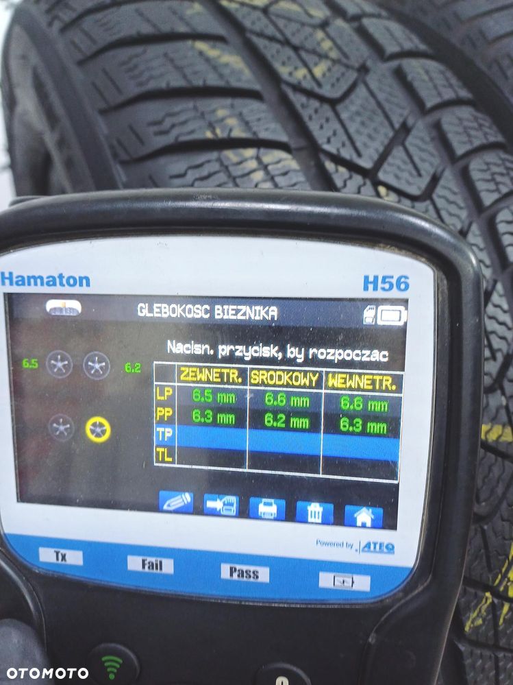 2x 215/65R17 pirelli 2023 opony zimowe 6,5mm 52828 - 8