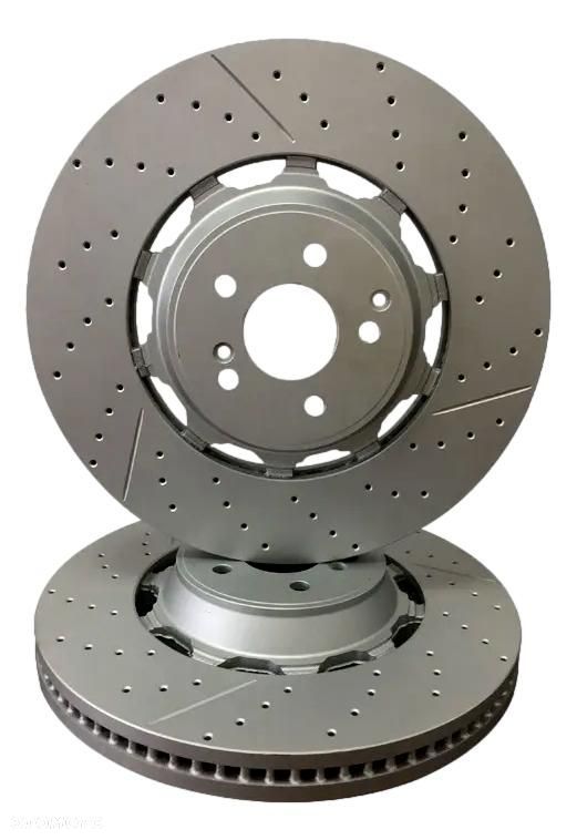 MERCEDES W222 S63 AMG Tarcza hamulcowa przod 2szt OE - 3