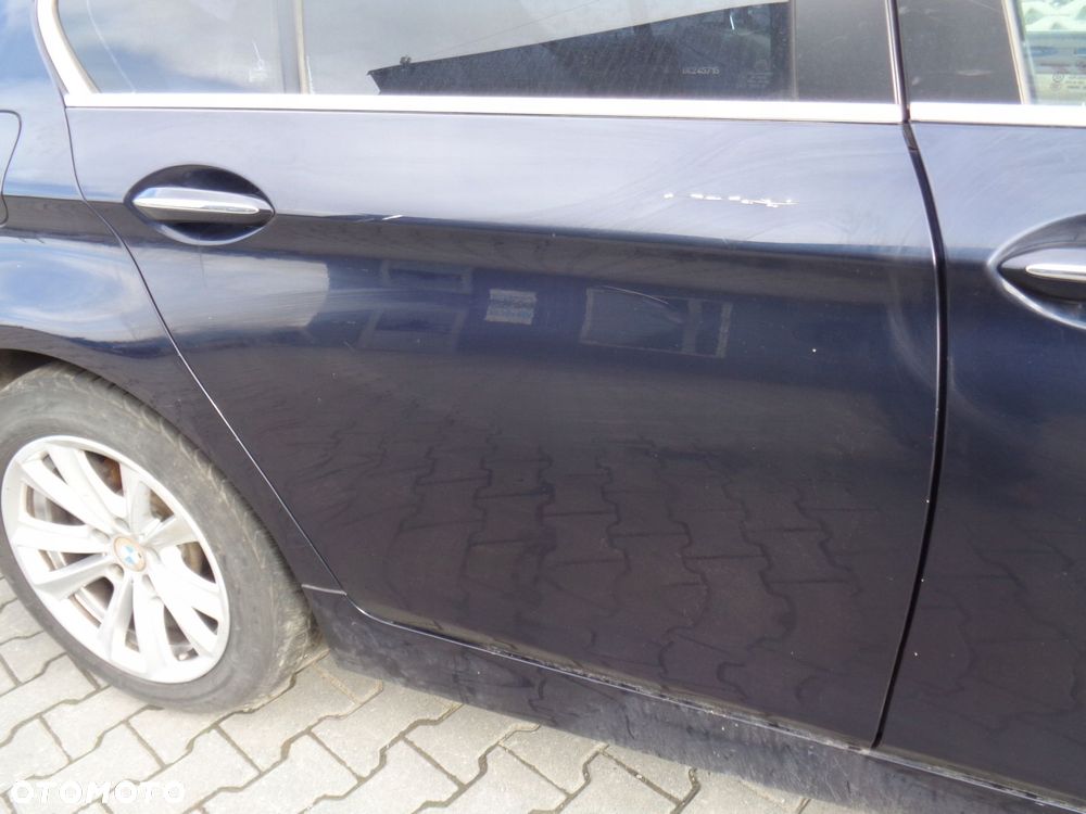 bmw 5 f10 drzwi prawe tył imperialblau 09r-16r - 2