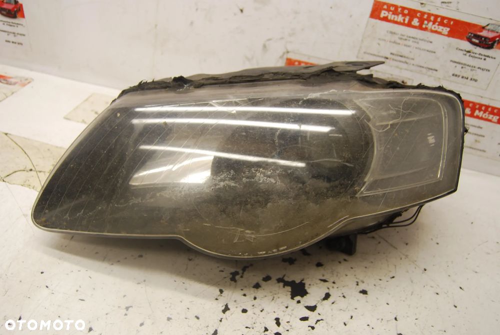 LAMPA LEWY PRAWY PRZÓD PRZEDNIA SOCZEWKA 3C0941006K 3C0941005T VW PASSAT B6 - 1