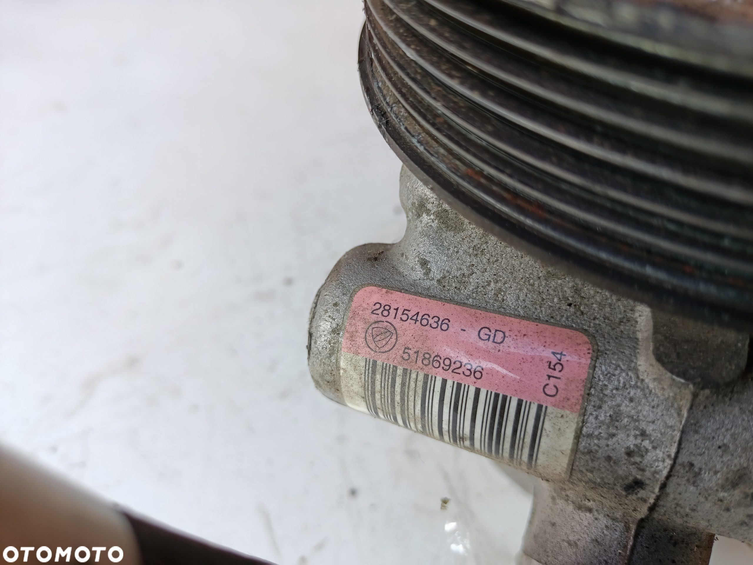 POMPA WSPOMAGANIA FIAT DOBLO OPEL COMBO 1,3 10- 51869236 - 2