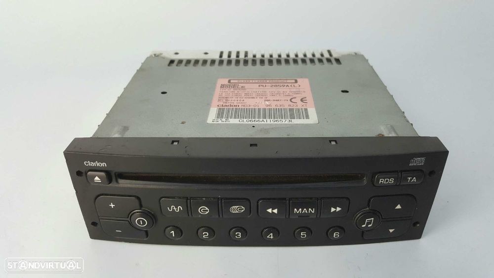 SISTEMA AUDIO / RADIO CD PEUGEOT 206+ BáSICO - 1