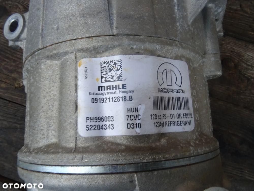 SPRĘŻARKA KLIMATYZACJI FIAT DUCATO IV 52204343 PH996003 2.2 - 2