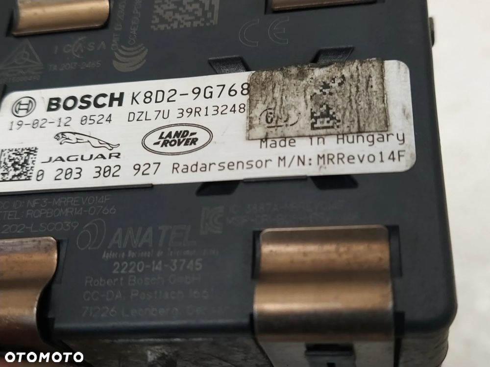 RANGE ROVER EVOQUE L551 2019- MODUŁ RADAR ACC DISTRONIC AKTYWNY TEMPOMAT ORYGINAŁ - 5
