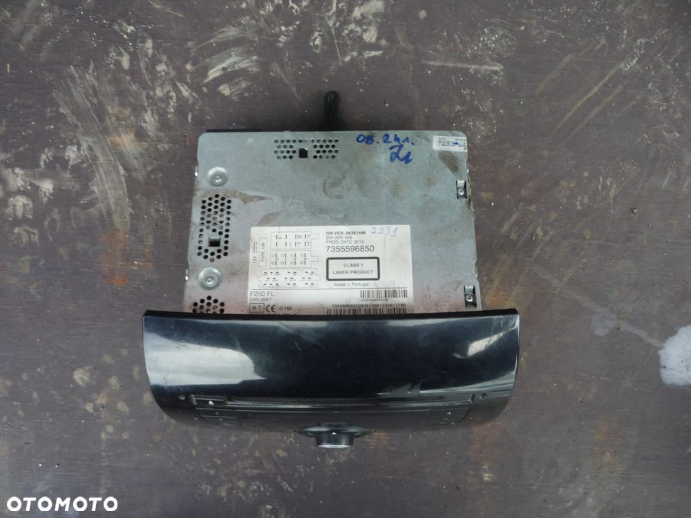 FIAT DUCATO III RADIO ORYGINALNE 7355596850 - 4