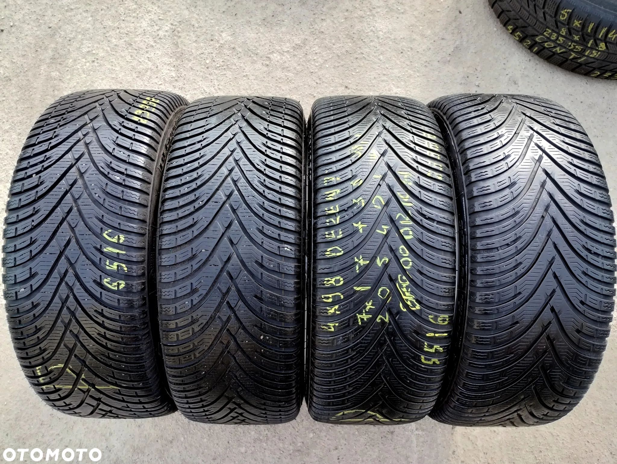 205/40R17 Opony Zimowe zima BFGOODRICH G.FORCE WINTER 2 6,5mm Legnica ALU-RAD 205/40 - 1