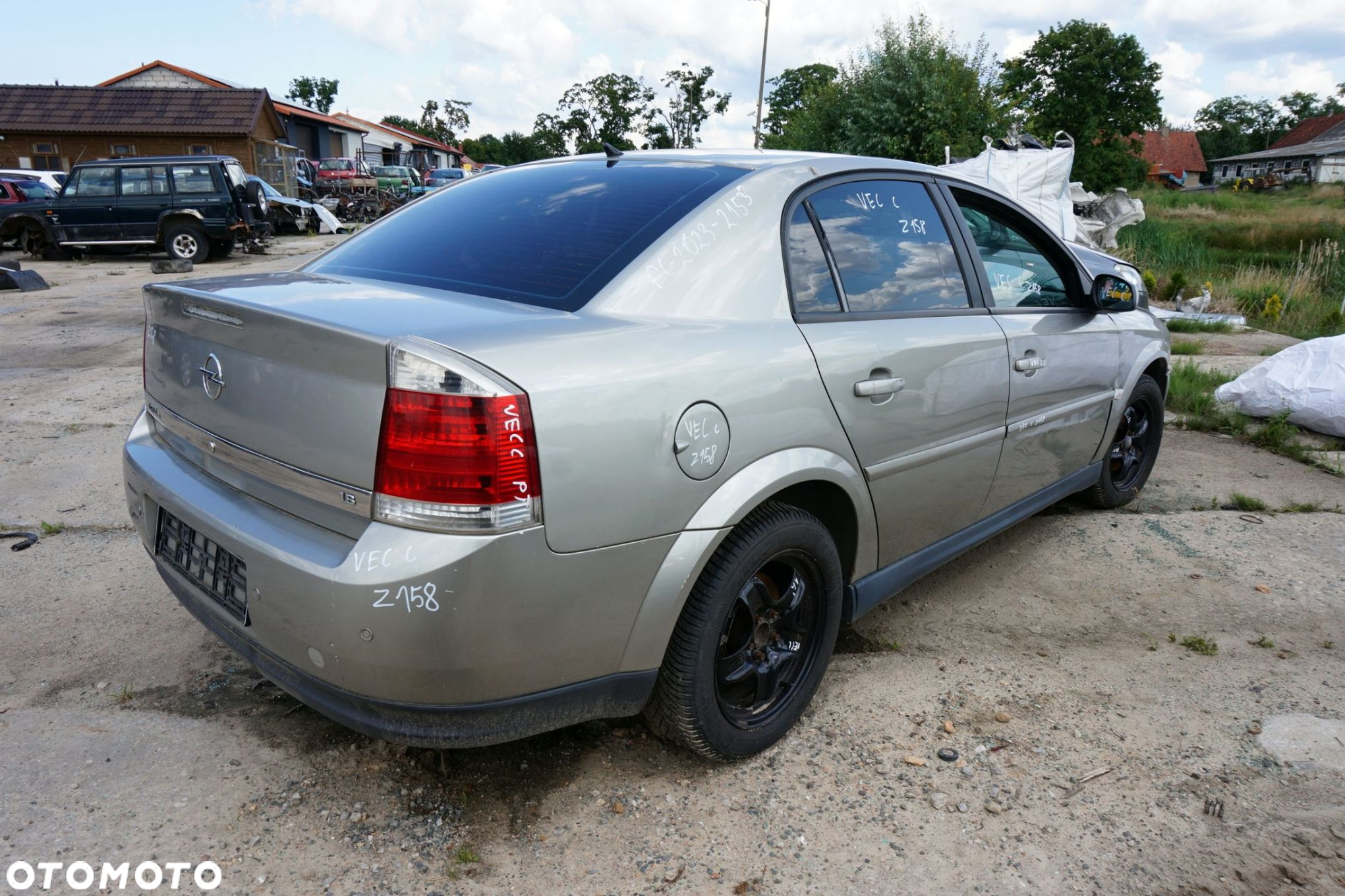 OPEL VECTRA C SEDAN 2004 Z158 1.8 16V Z18XE 122KM F17 374 BEŻOWY na części - 5