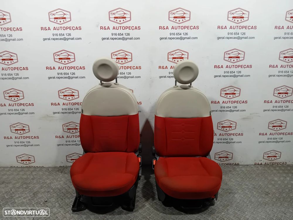 Conjunto de Bancos Fiat 500 Original - 6