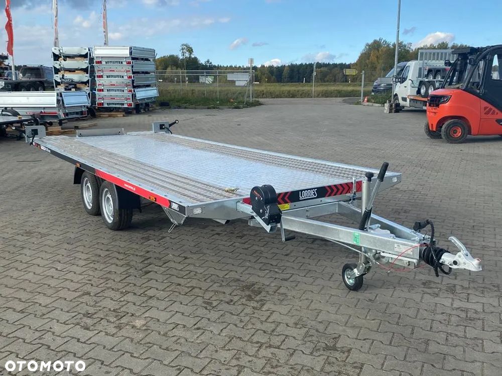 Lorries Dostawa laweta uchylna grawitacyjnie 500x201cm DMC3500kg LAMPY LED, platforma, wypełnienie z blachy alu - 7