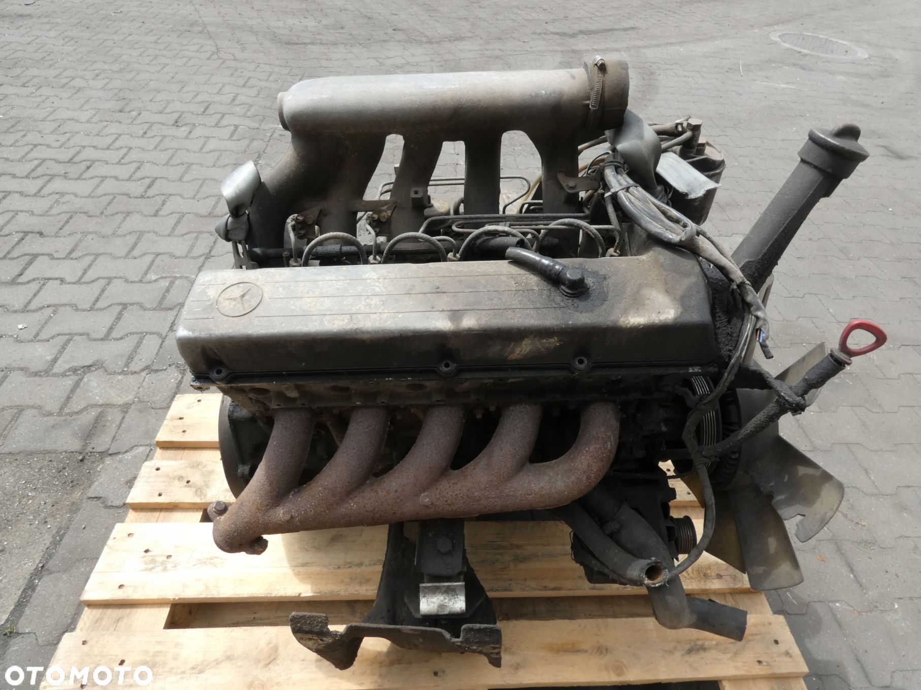 Om602.940 Kompletny Silnik Z Osprzętem 2.9 D Mercedes Kaczka T1 410D 88-96 - 1