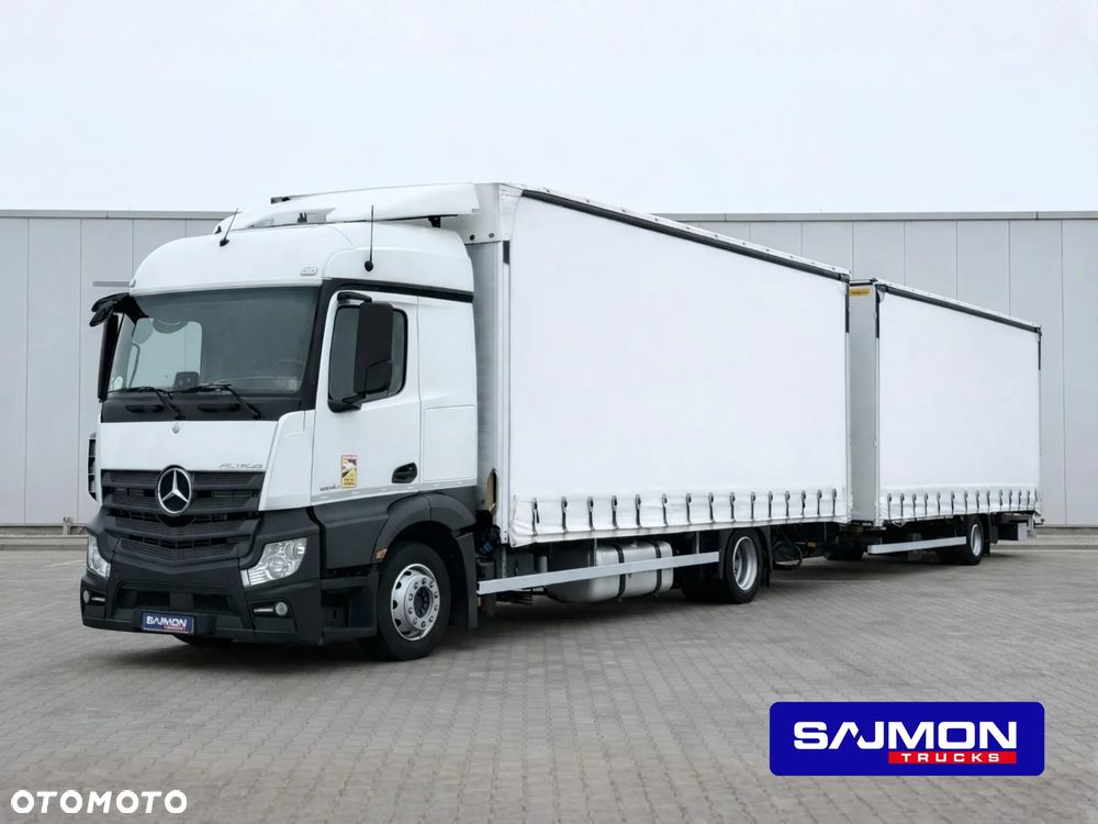 Mercedes-Benz ACTROS 1830 / ZESTAW TANDEM 120 M3 / PRZEJAZDOWY / 7,75 M + 7,75 M / SALON PL - 2