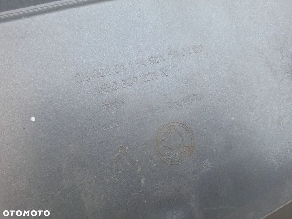 SKODA OCTAVIA III 3 LIFT 16- 17-20 5E0 BEZ DZIUR! ZDERZAK PRZÓD PRZEDNI ORYG. 5E0807221N WYSYŁKA 24H - 13